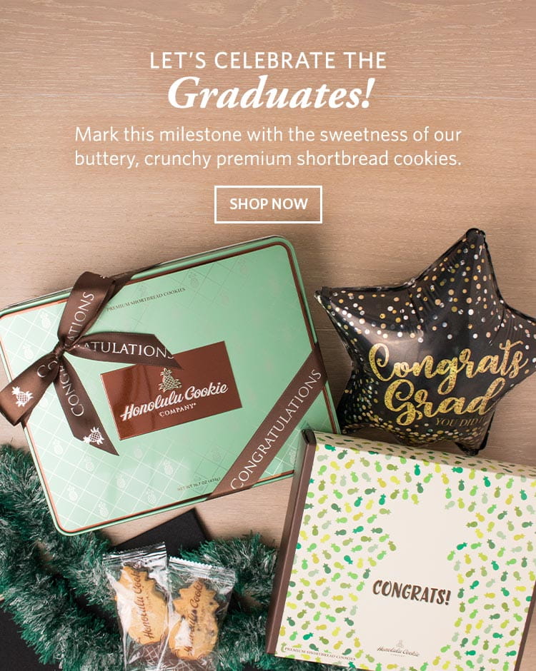 Lets Celebrate the Graduates! Mark this milestone with the sweetness of our buttery, crunchy premium shortbread cookies. Shop now.