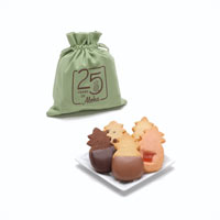 25th Anniversary Mini Bag with cookies