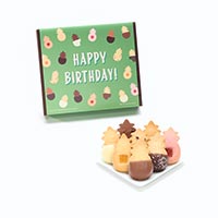 Birthday Gift Box (16 pc) with cookies
