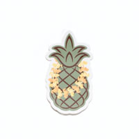 Pineapple Lei Decal
