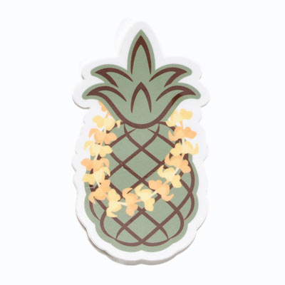 Pineapple Lei Sticker