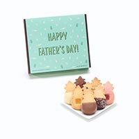 Father's Day Gift Box (16 pc) with cookie plate