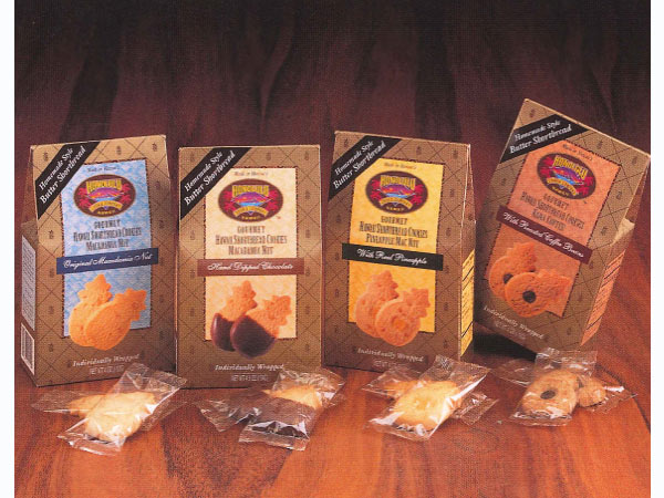 Honolulu Cookie first wholesale packaging