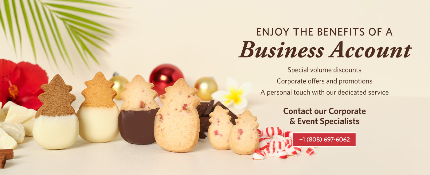 Enjoy the Benefits of a Business Account! Contact Us at 808-697-6062
