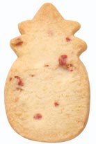 Peppermint Macadamia Shortbread Cookie