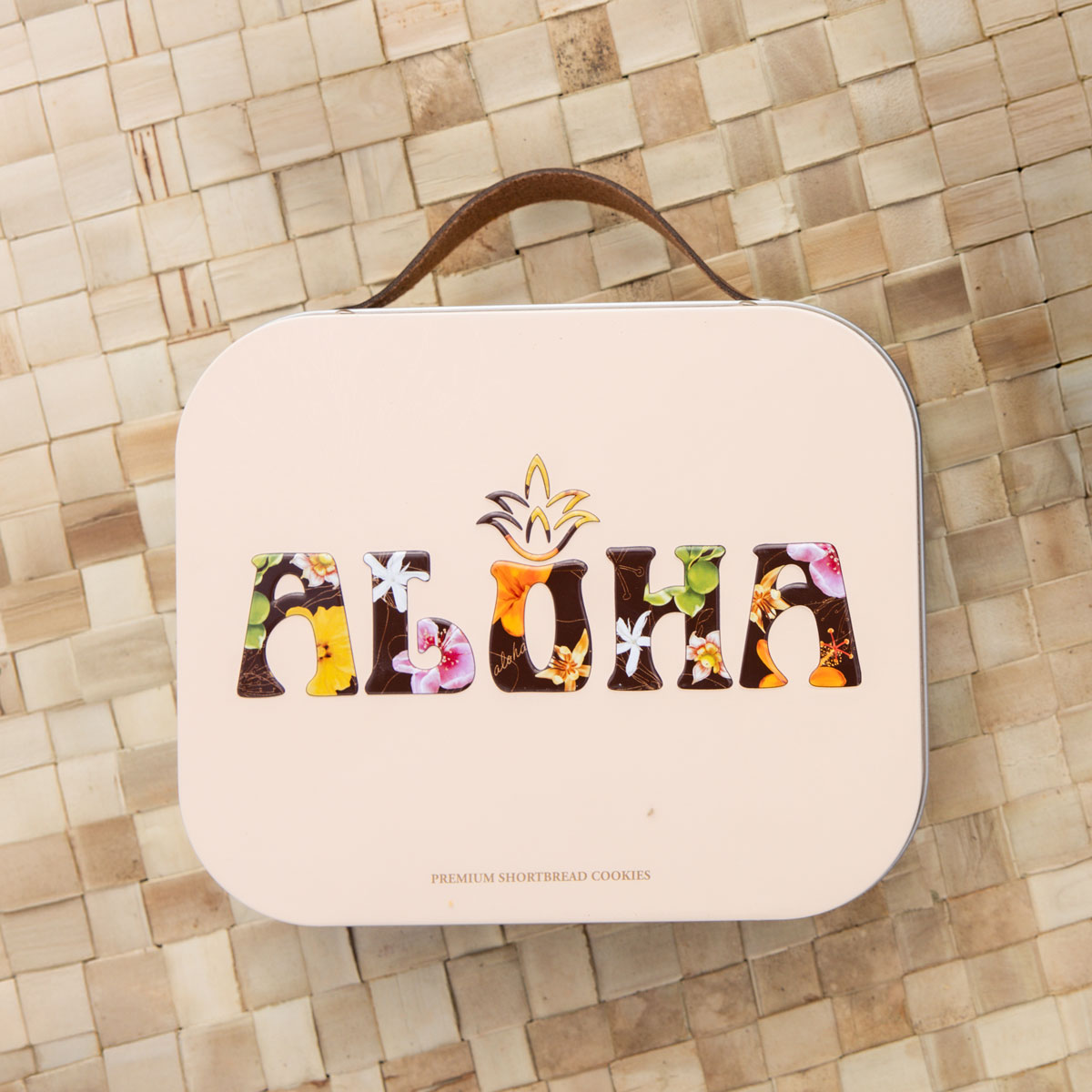 Aloha De Mele Suitcase Tin