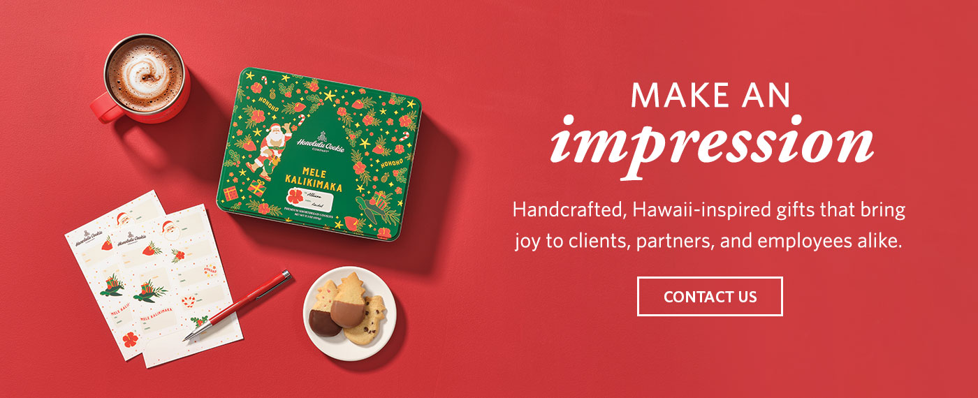 Make an impression, gifts that bring joy to clients, partners and employees.