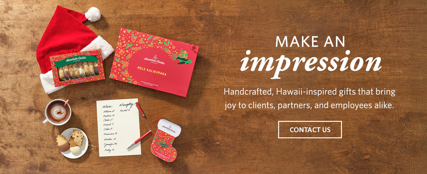 Make an impression, gifts that bring joy to clients, partners and employees.